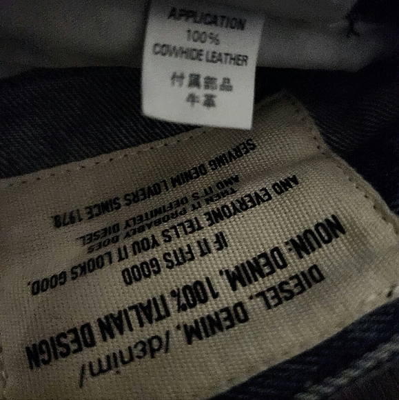 Diesel D-ELISELLE 0076x Straight High Waist Jean - Picture 11 of 12